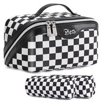 Bolsa de maquiagem BOYATU Travel Cosmetic, conjunto de 3 para mulheres