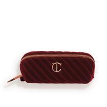 Bolsa de maquiagem Charlotte Tilbury Mini Travel Quilted Velvet
