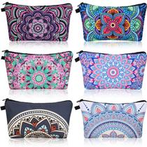 Bolsa de maquiagem Chuangdi 6 peças de poliéster impermeável 22x13,5 cm Bolsa de maquiagem Chuangdi 6 peças de poliéster impermeável 22x13,5 cm