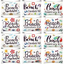 Bolsa de maquiagem Chunful Summer Themes Canvas 25x19cm 12 unidades Bolsa de maquiagem Chunful Summer Themes Canvas 25x19cm 12 unidades