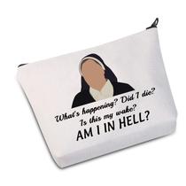 Bolsa de maquiagem cosmética JXGZSO Sister Michael Derry e G Show