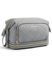 Bolsa de maquiagem de viagem BAGSMART Cosmetic Organizer Case Green
