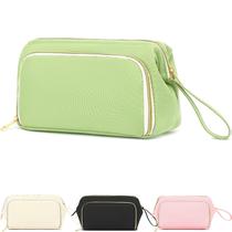 Bolsa de maquiagem de viagem Fammart Wide-open Cosmetic Organizer