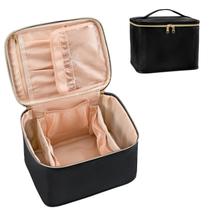 Bolsa de maquiagem de viagem OCHEAL Cosmetic Organizer preta Bolsa de maquiagem de viagem OCHEAL Cosmetic Organizer preta