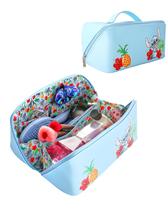 Bolsa de maquiagem Disney Stitch Official License Travel Blue Bolsa de maquiagem Disney Stitch Official License Travel Blue