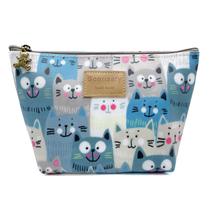 Bolsa de maquiagem e cosméticos Carry Case Hunger The Cat Is Watching
