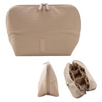 Bolsa de maquiagem e higiene pessoal THE VERTI Verti Vertical Waterproof de 23 bolsos