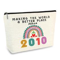 Bolsa de maquiagem e presente de aniversário de 15 anos para menina de 15 anos