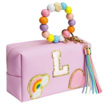 Bolsa de maquiagem Elilier, presente de aniversário para crianças de 8 a 12 meninas, grande Bolsa de maquiagem Elilier, presente de aniversário para crianças de 8 a 12 meninas, grande