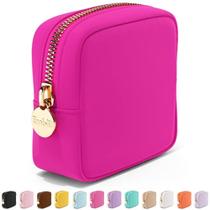 Bolsa de maquiagem Embla Travel Cosmetics Pouch & Toiletry Bag Fuchsia