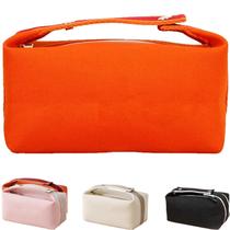 Bolsa de maquiagem Fammart Travel em lona impermeável para mulheres