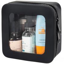 Bolsa de maquiagem FFPaw Small Clear Silicone impermeável para mulheres