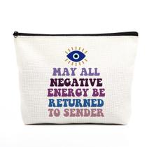 Bolsa de maquiagem fkovcdy Evil Eye Design para mulheres e viagens