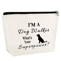 Bolsa de maquiagem Gfhzdmf Dog Sitter, presente para dono de um amante de cães Bolsa de maquiagem Gfhzdmf Dog Sitter, presente para dono de um amante de cães