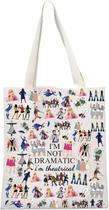 Bolsa de maquiagem GJTIM Musical Theatre I'm Not Dramatic I'm Theatrical Bolsa de maquiagem GJTIM Musical Theatre I'm Not Dramatic I'm Theatrical