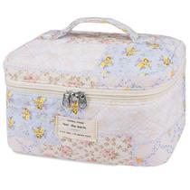 Bolsa de maquiagem Gosect Floral Coquette Aesthetic Large Capacity Bolsa de maquiagem Gosect Floral Coquette Aesthetic Large Capacity