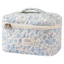 Bolsa de Maquiagem Gosect Floral Coquette - Grande Capacidade