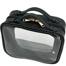 Bolsa de maquiagem JAZD Clear Toalete de grande capacidade para mulheres Bolsa de maquiagem JAZD Clear Toalete de grande capacidade para mulheres