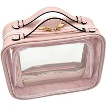 Bolsa de maquiagem JAZD Clear Toalete Transparente para Mulheres Bolsa de maquiagem JAZD Clear Toalete Transparente para Mulheres