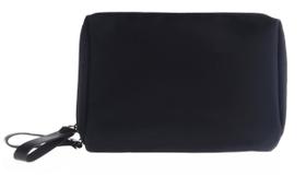Bolsa de maquiagem Kososuru pequena impermeável para bolsa feminina preta