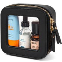 Bolsa de maquiagem LETGO Clear Small para bolsa, itens essenciais de viagem Bolsa de maquiagem LETGO Clear Small para bolsa, itens essenciais de viagem