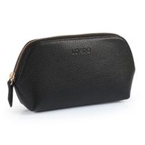 Bolsa de maquiagem Londo Bolsa de cosméticos de couro genuíno para mulheres Bolsa de maquiagem Londo Bolsa de cosméticos de couro genuíno para mulheres