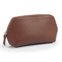 Bolsa de maquiagem Londo Bolsa organizadora de viagens em couro genuíno Bolsa de maquiagem Londo Bolsa organizadora de viagens em couro genuíno