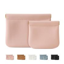 Bolsa de maquiagem MEIBOOCH Organosilicon Super Fiber Leather Pink