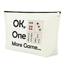 Bolsa de maquiagem Mxrymvu Mahjong Girls Mahjong Lover Gift