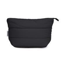 Bolsa de maquiagem Narwey Puffy for Purse Travel Women Girl Black