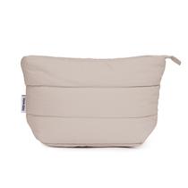 Bolsa de maquiagem Narwey Puffy for Purse Travel Women Girl Khaki