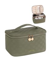 Bolsa de maquiagem Prite Portable Cosmetic Organizer à prova d'água