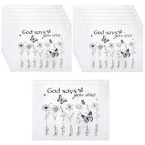 Bolsa de maquiagem Reginary Inspirational Gifts a granel, 50 unidades para mulheres
