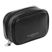 Bolsa de maquiagem RIGHT AWAY, pequena para bolsa, impermeável, preta Bolsa de maquiagem RIGHT AWAY, pequena para bolsa, impermeável, preta