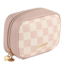 Bolsa de maquiagem RIGHT AWAY Travel Cosmetic Organizer rosa Bolsa de maquiagem RIGHT AWAY Travel Cosmetic Organizer rosa