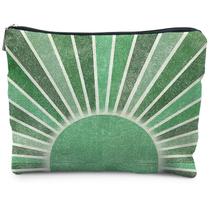 Bolsa de maquiagem RYYCDOI Lona impermeável de linho 25x19 cm