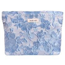 Bolsa de maquiagem STARDW Aesthetic Floral para mulheres e meninas em tela Bolsa de maquiagem STARDW Aesthetic Floral para mulheres e meninas em tela