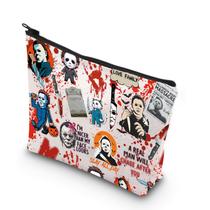 Bolsa de maquiagem TSOTMO, filme de terror, personagens de terror, Halloween
