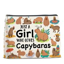 Bolsa de maquiagem UPNEGE Capybara Presentes para amantes de capivara Bolsa de maquiagem UPNEGE Capybara Presentes para amantes de capivara