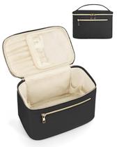 Bolsa de maquiagem Wandering Nature Large Travel Organizer preta Bolsa de maquiagem Wandering Nature Large Travel Organizer preta