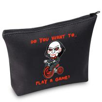 Bolsa de maquiagem WZMPA Horror Movie Cosmetic Play a Game Gift