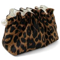 Bolsa de maquiagem Xllhjg Leopard Print para mulheres e meninas
