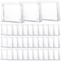 Bolsa de maquiagem Xuniea Mini Clear 50 unidades impermeáveis de PVC transparente