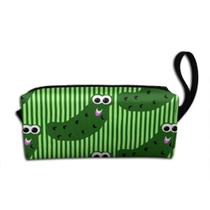 Bolsa de maquiagem YISHOW Cute Pickles Travel Cosmetic Organizer Bolsa de maquiagem YISHOW Cute Pickles Travel Cosmetic Organizer