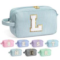 Bolsa de maquiagem YOOLIFE Initial Cosmetic Bag para mulheres