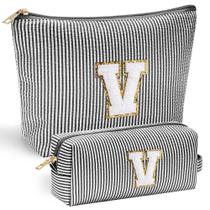 Bolsa de maquiagem YOOLIFE personalizada preta V