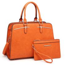 Bolsa de material sintético feminina Dasein Fashion com carteira Bolsa de material sintético feminina Dasein Fashion com carteira