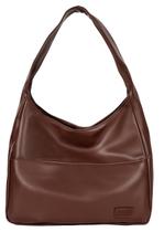 Bolsa de material vegano feminina Pocadri, grande, casual Bolsa de material vegano feminina Pocadri, grande, casual