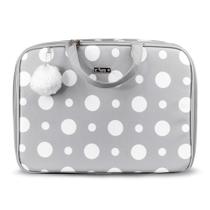 Bolsa de Maternidade Extra Grande Pompom Hug Cinza