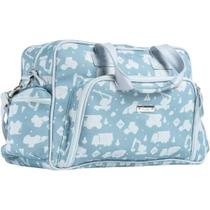 Bolsa de Maternidade Hug Grande Caminhões Azul Bebê